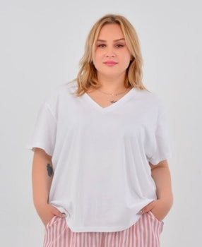 Comfy V neck Tshirt - (more colors)